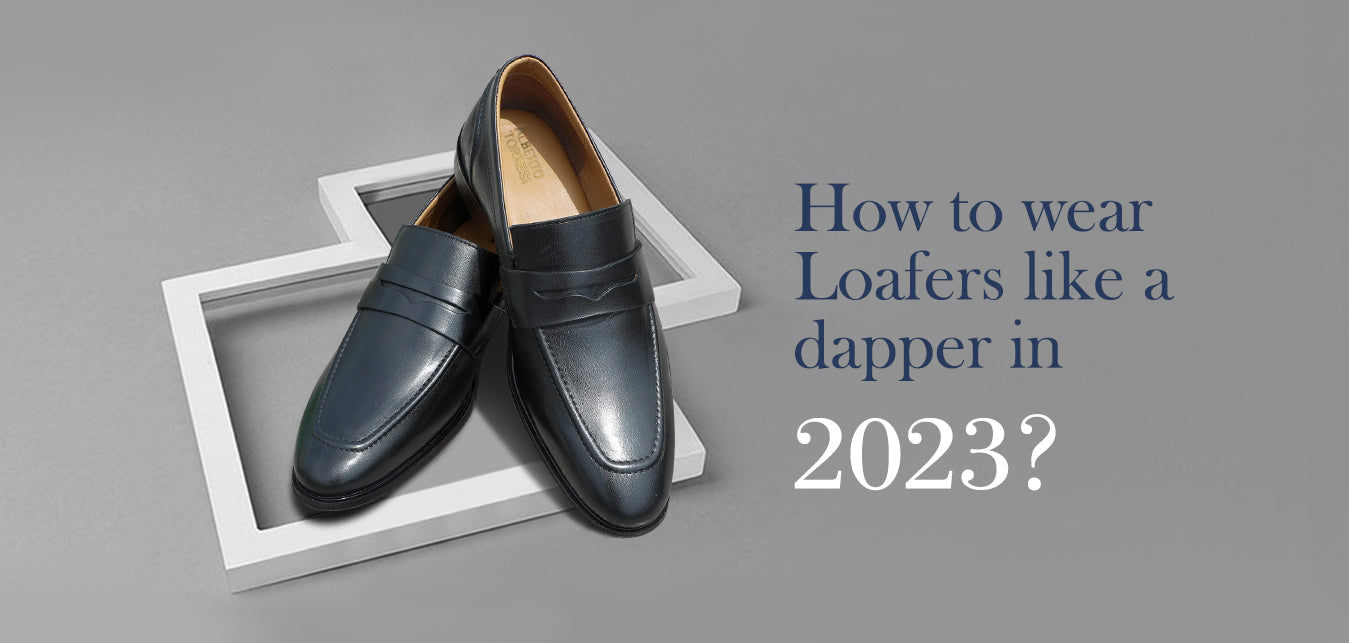 How to wear loafer shoes like a dapper Alberto Torresi