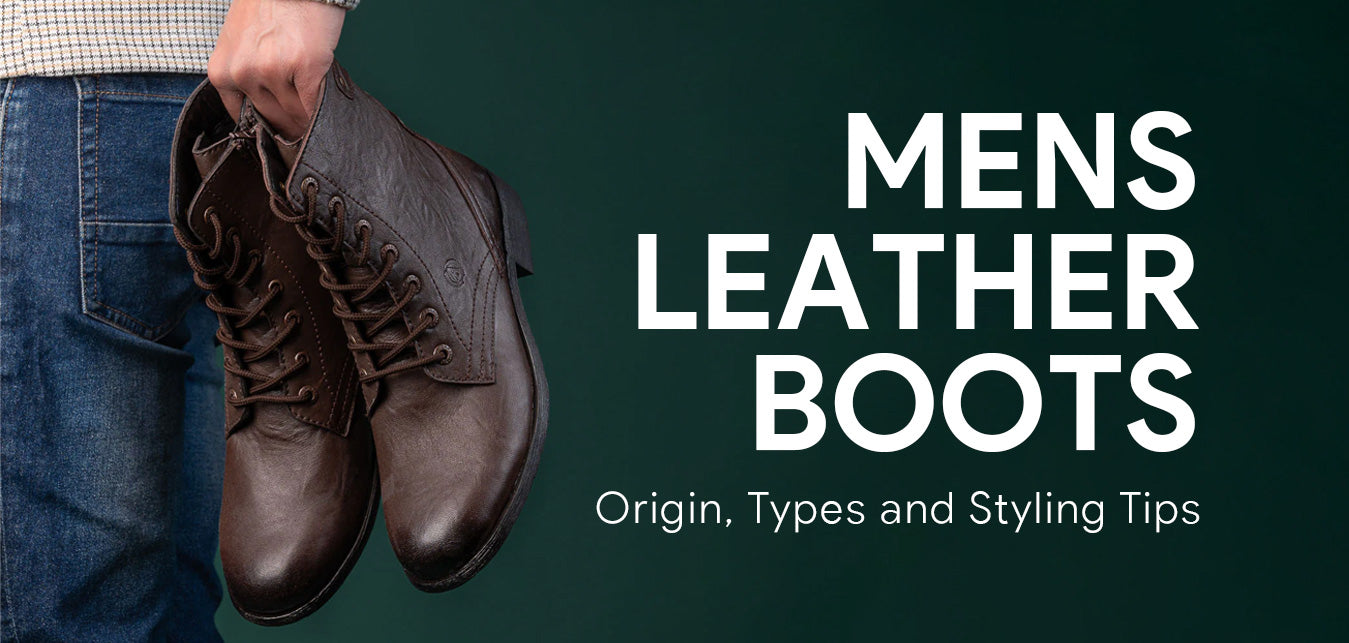 Men s leather boots Origin types and styling tips Alberto Torresi