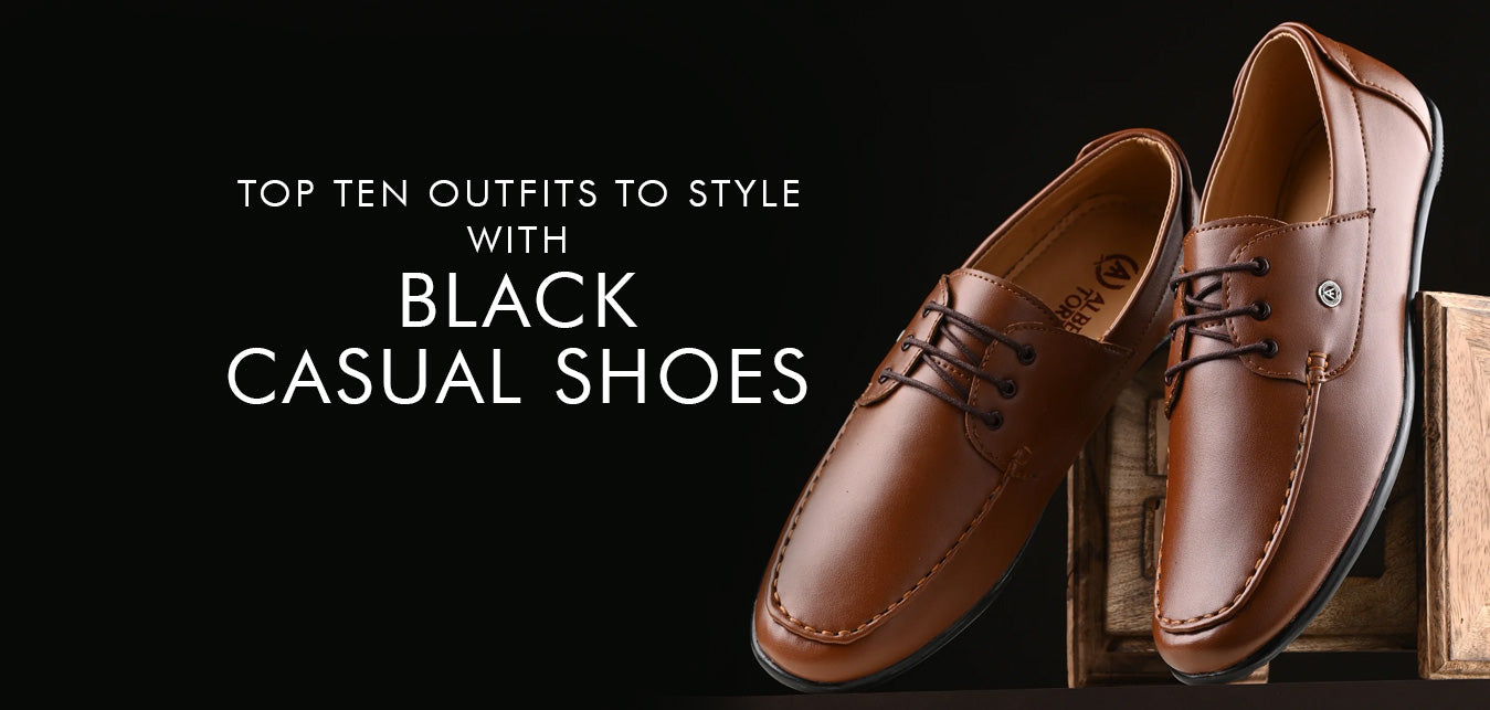 Top ten outfits to style with black casual shoes Alberto Torresi Top ten outfits to style with black casual shoes Alberto Torresi