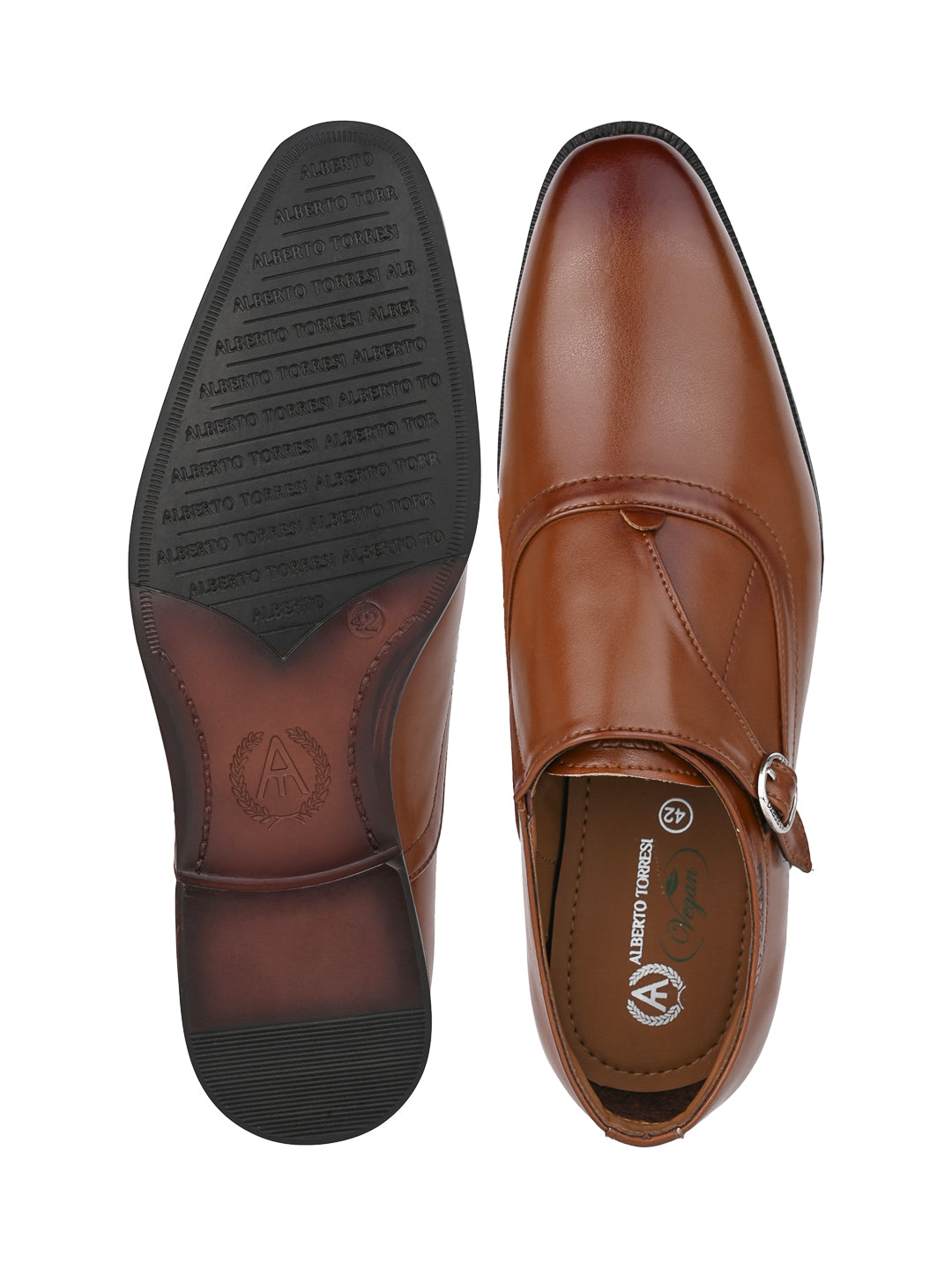 Alberto Torresi Tan Slipon formal Shoes