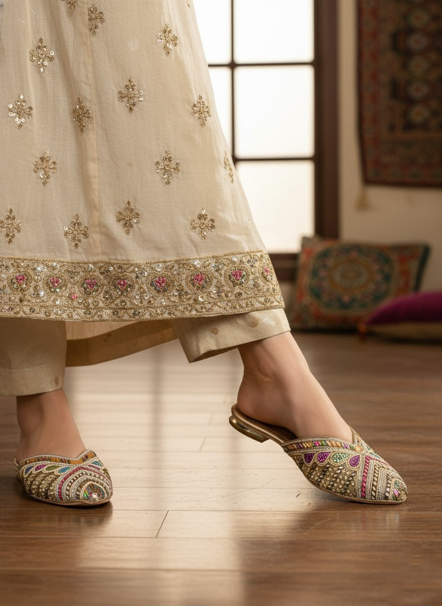 Alberto Torresi Party Wear Synthetic Heels with TPR Sole