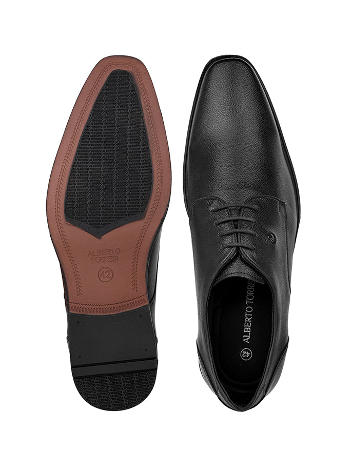 Alberto Torresi Black Lace up Formal Shoes
