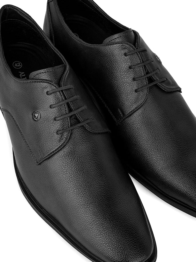 Alberto Torresi Black Lace up Formal Shoes