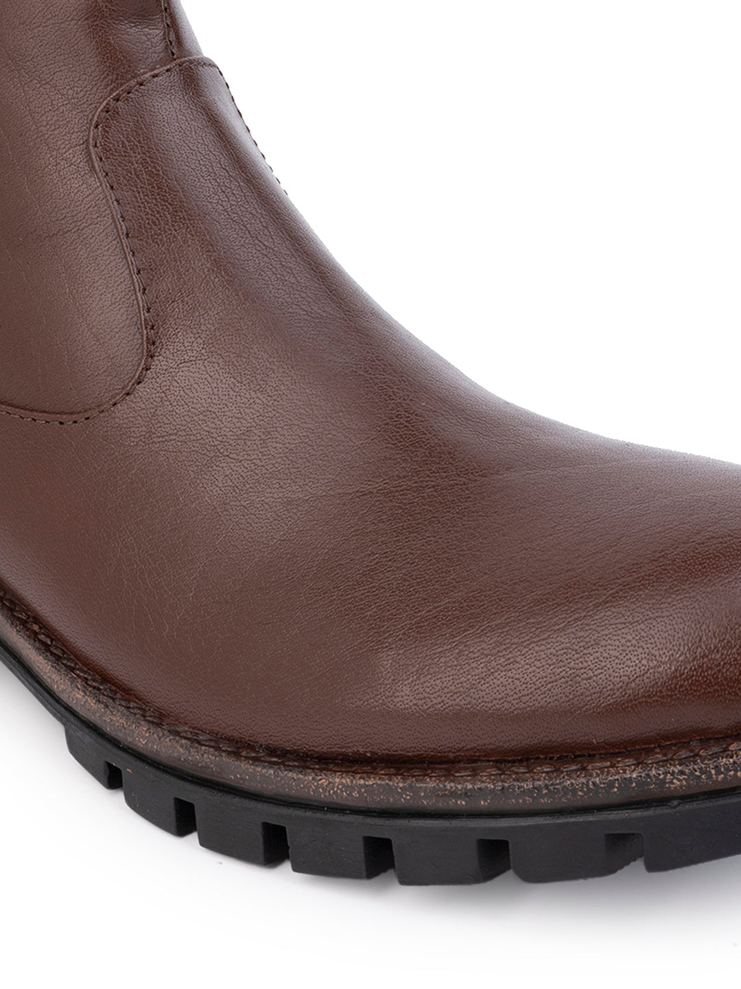 Brown Ankle Length Boots