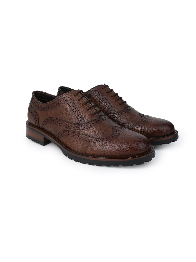 Alberto Torresi Latest Brogue Shoes With Padded Insole