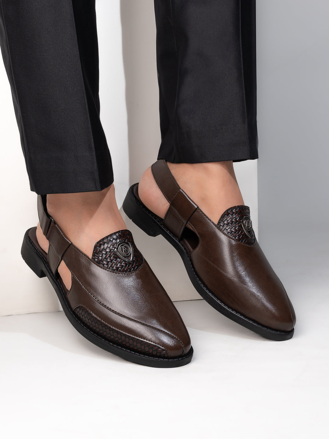 Alberto Torresi Peshawari Sandal With Padded Insole