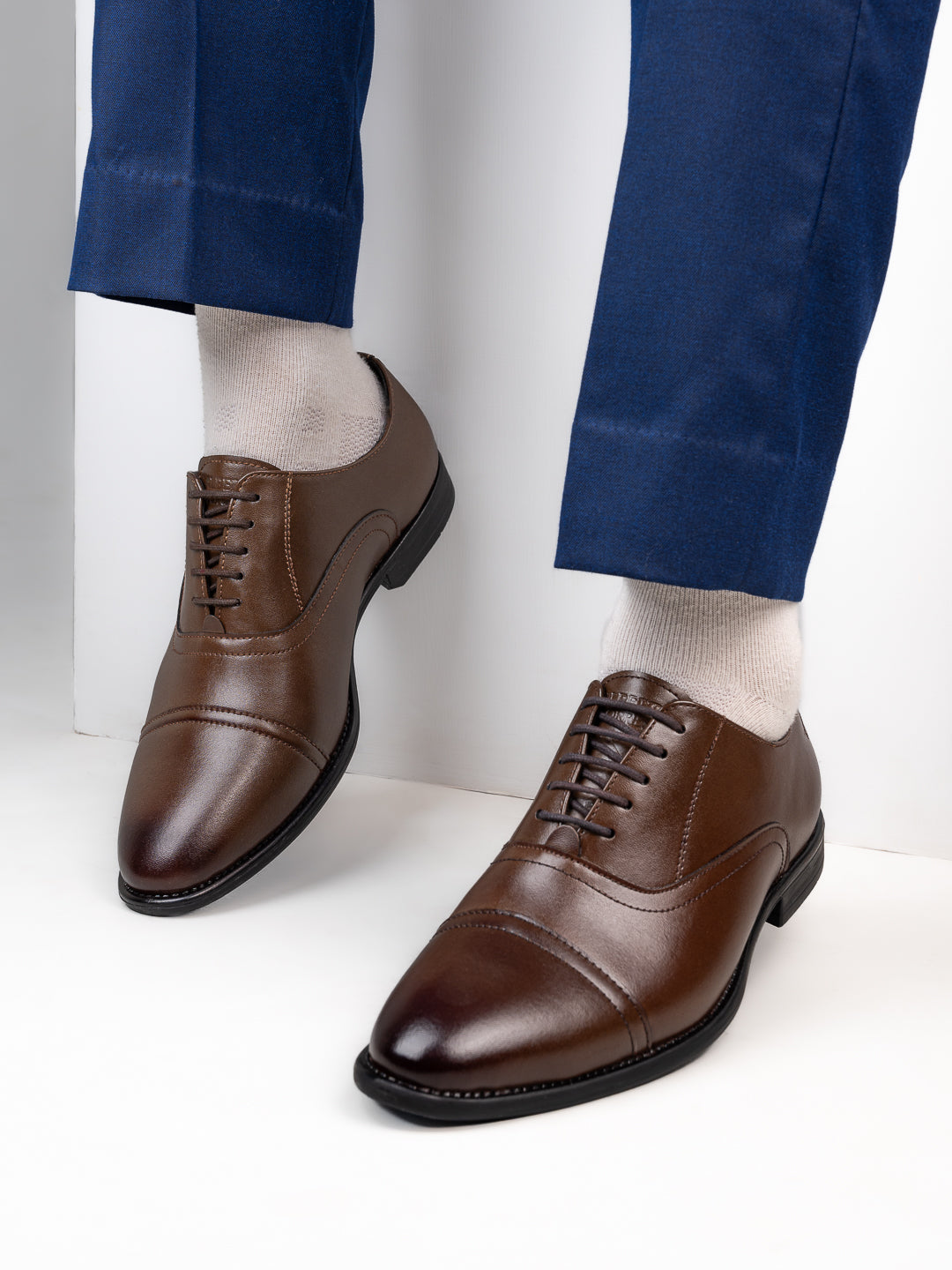 Alberto Torresi Tan Synthetic formal Shoes