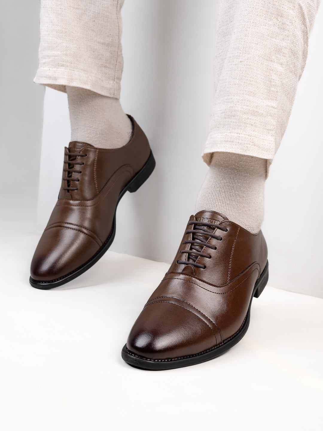 Alberto Torresi Tan Synthetic formal Shoes