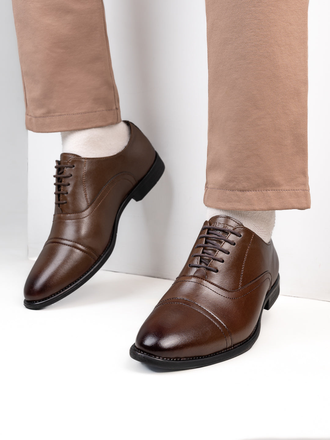 Alberto Torresi Tan Synthetic formal Shoes