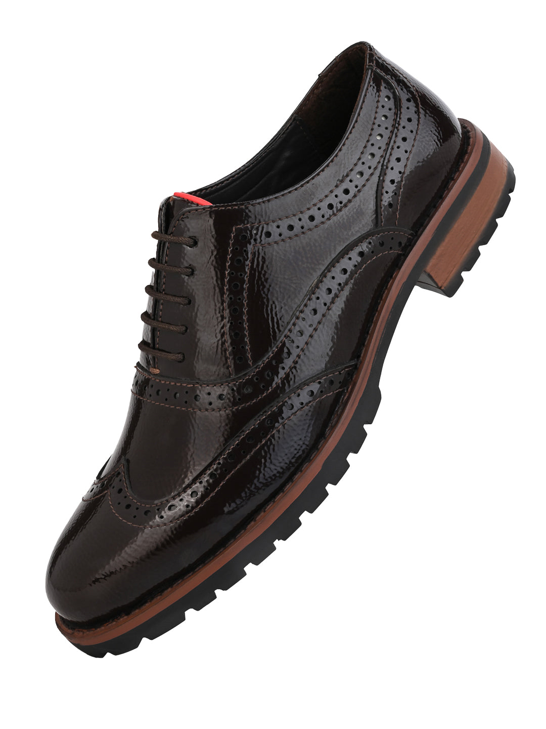 ALBERTO TORRESI MENS SEBESTIAN WING-TIP BROGUE SHOES FOR MEN