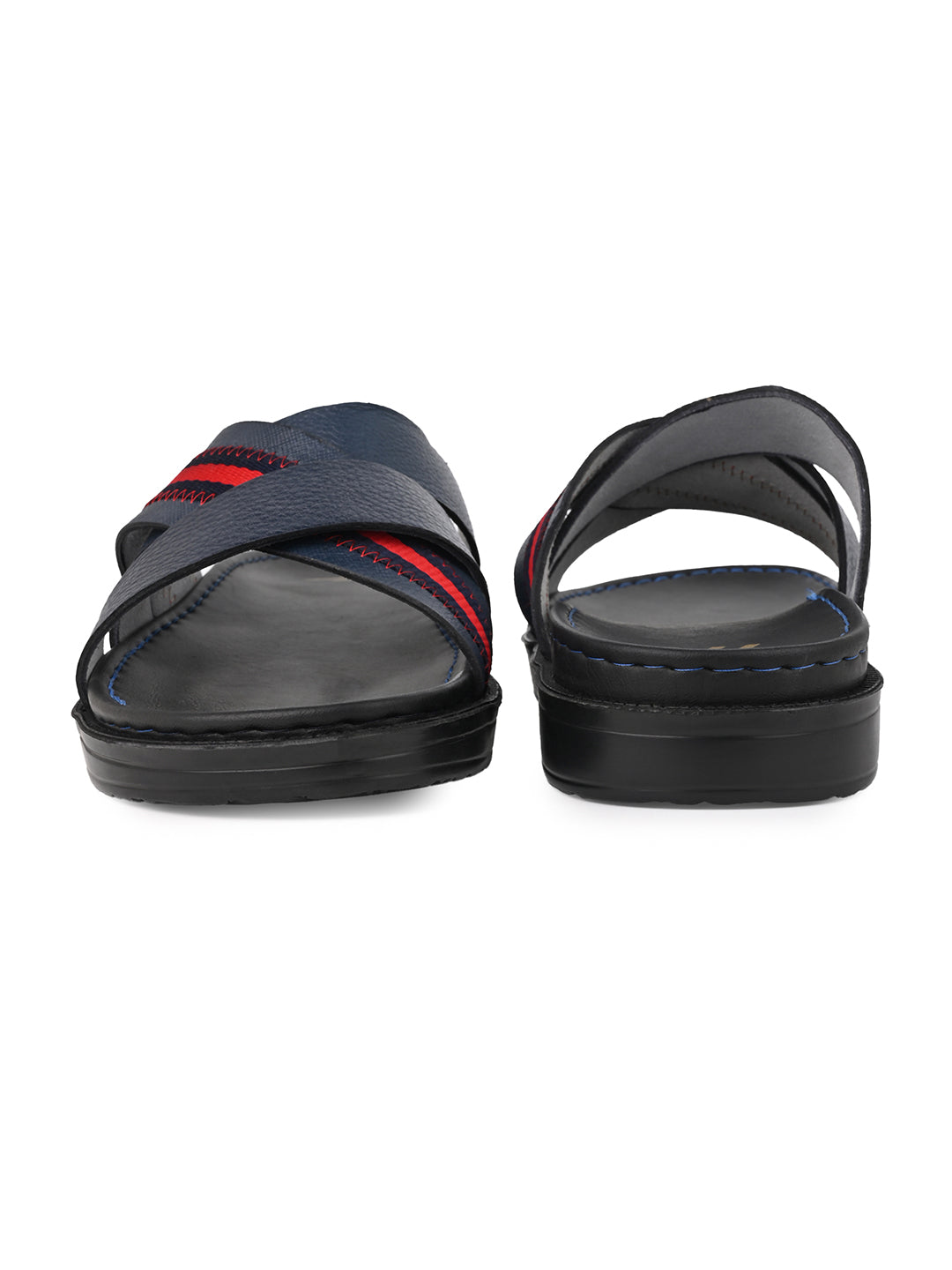 Alberto Torresi Trendy Premium Stylish Men Blue Slippers