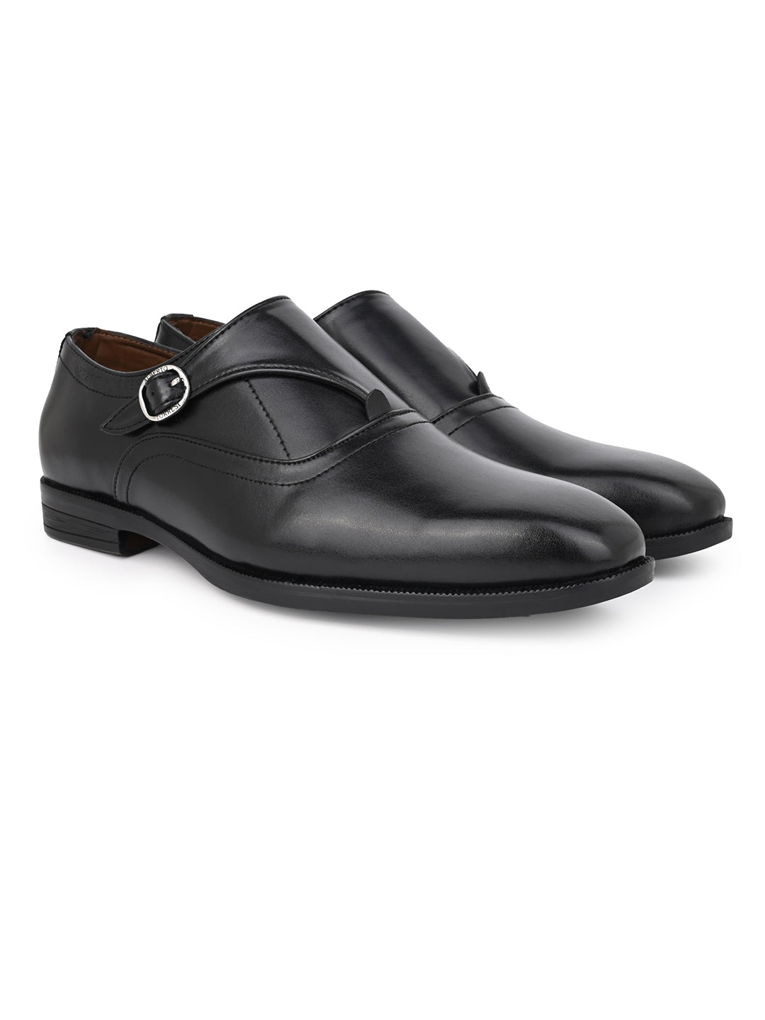 Alberto Torresi Black Slipon formal Shoes