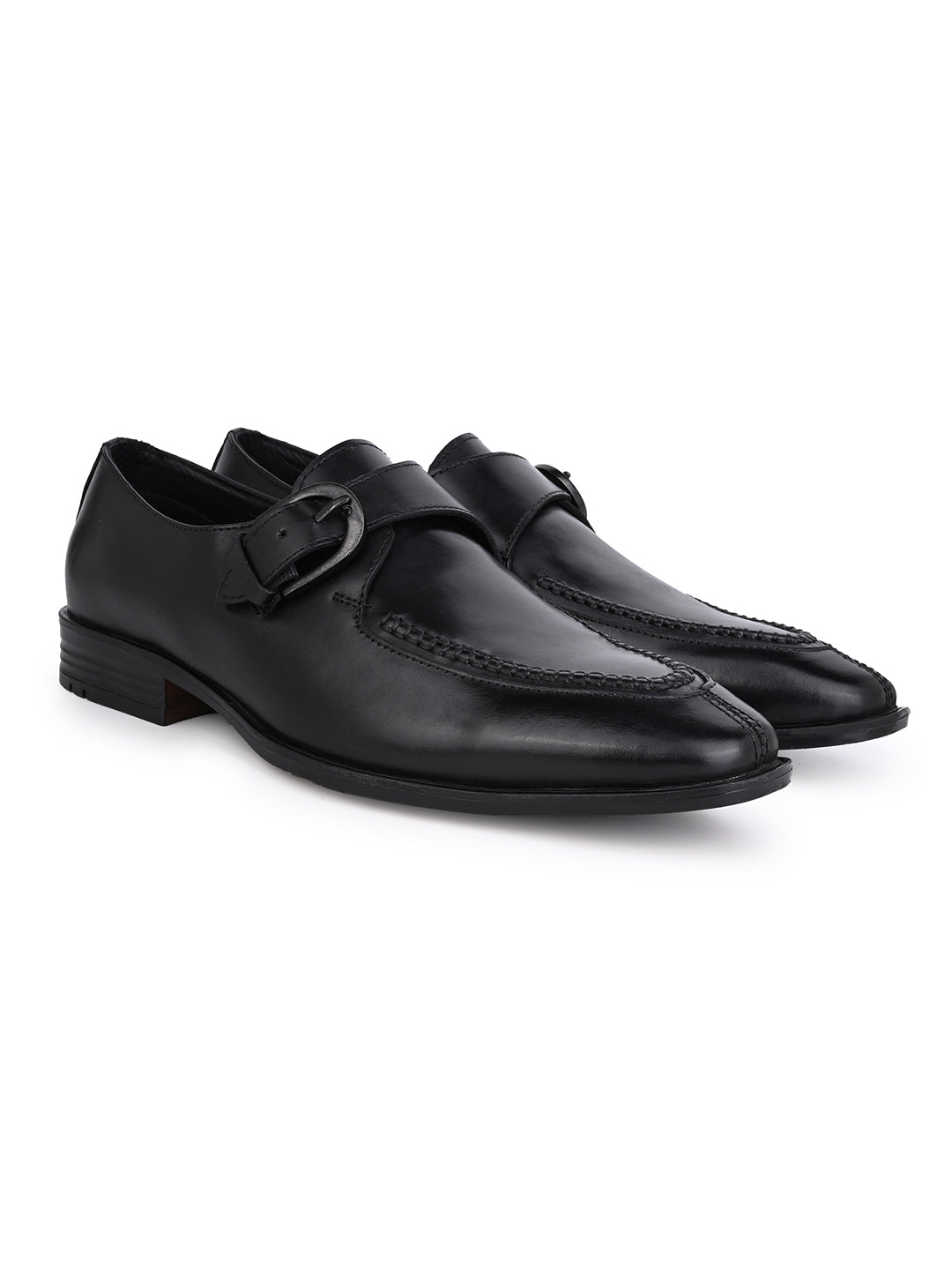 Alberto Torresi Genuine Leather Monk Shoes