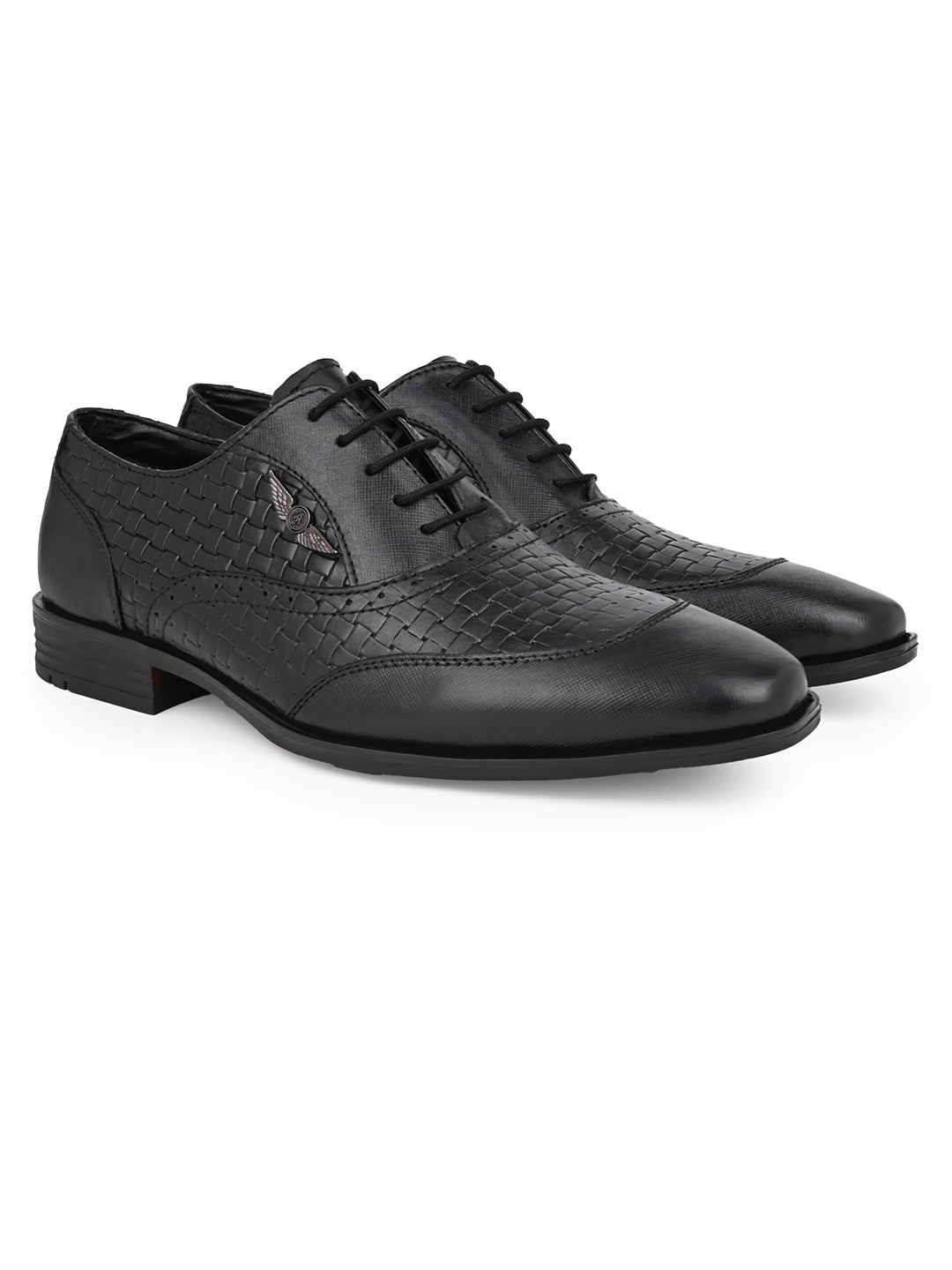Alberto Torresi Black Formal Shoe For Men