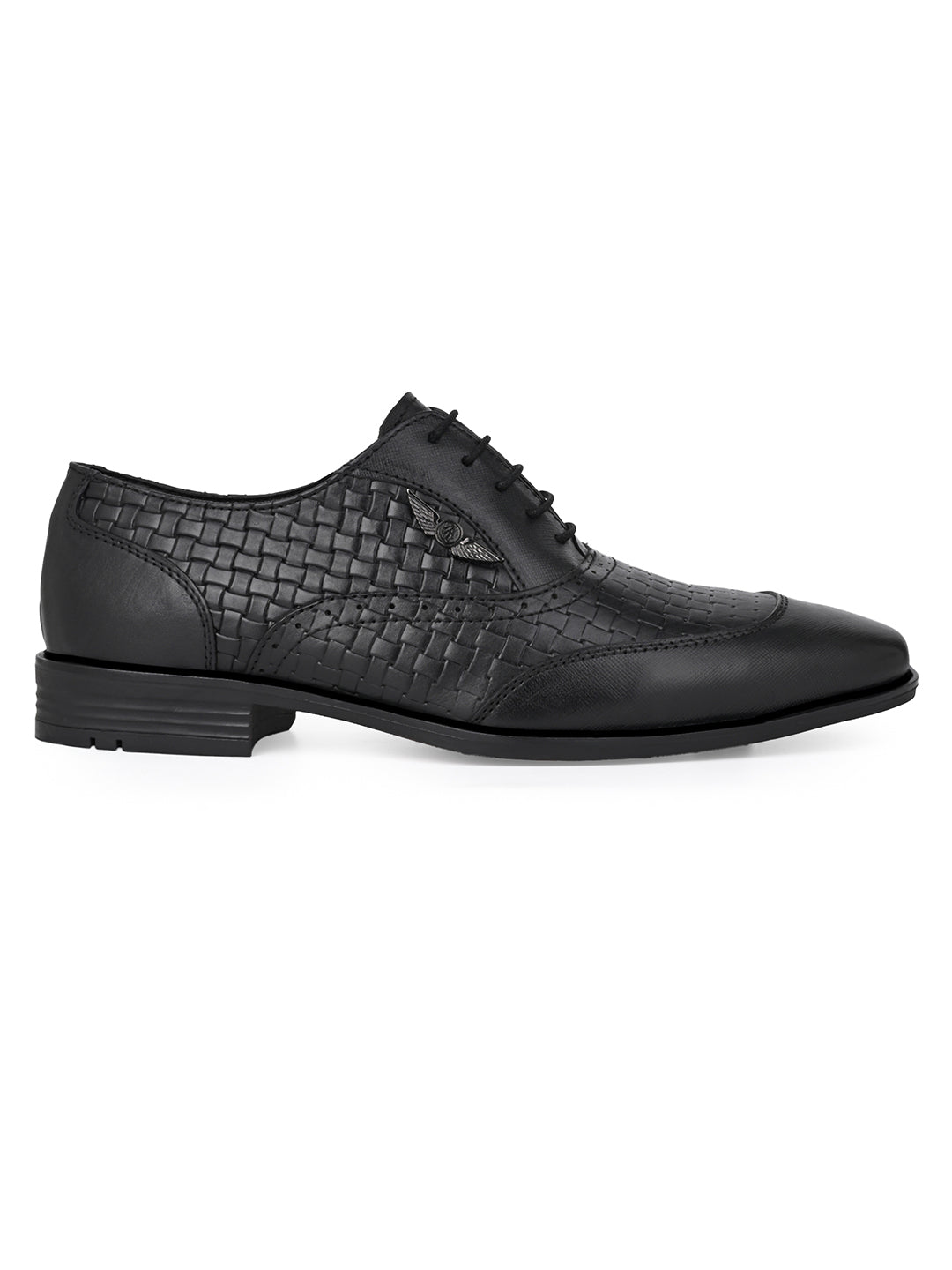 Alberto Torresi Black Formal Shoe For Men
