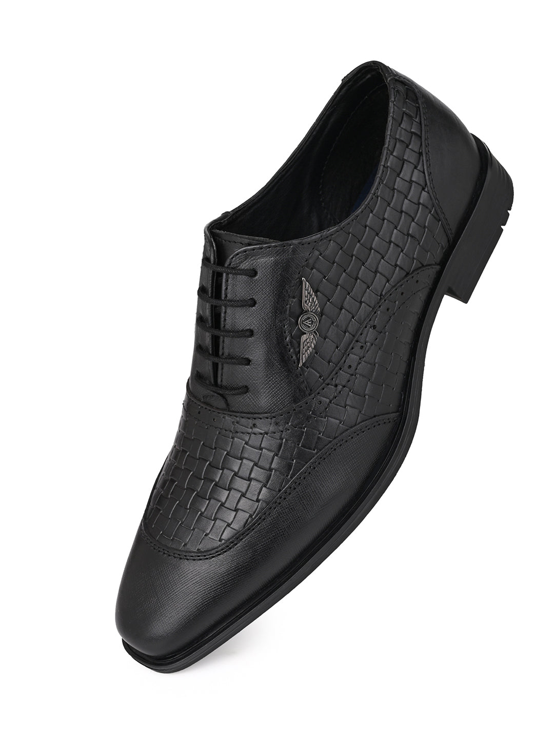 Alberto Torresi Black Formal Shoe For Men