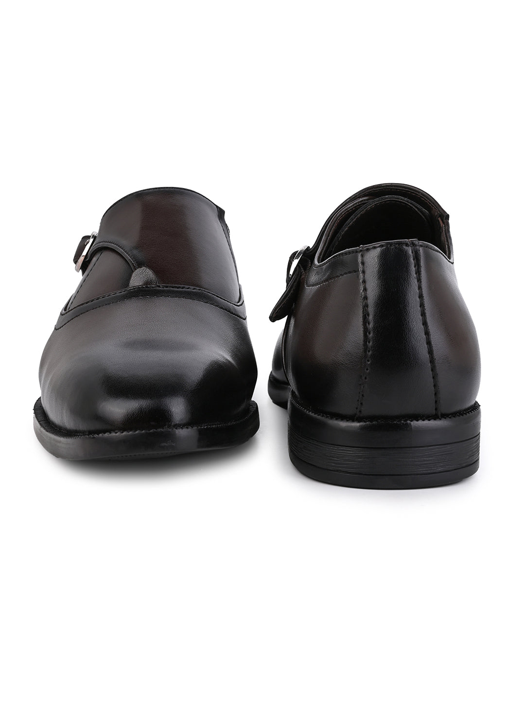 Alberto Torresi Hungary Series 606 Versatile Brown Formal Monk Shoes