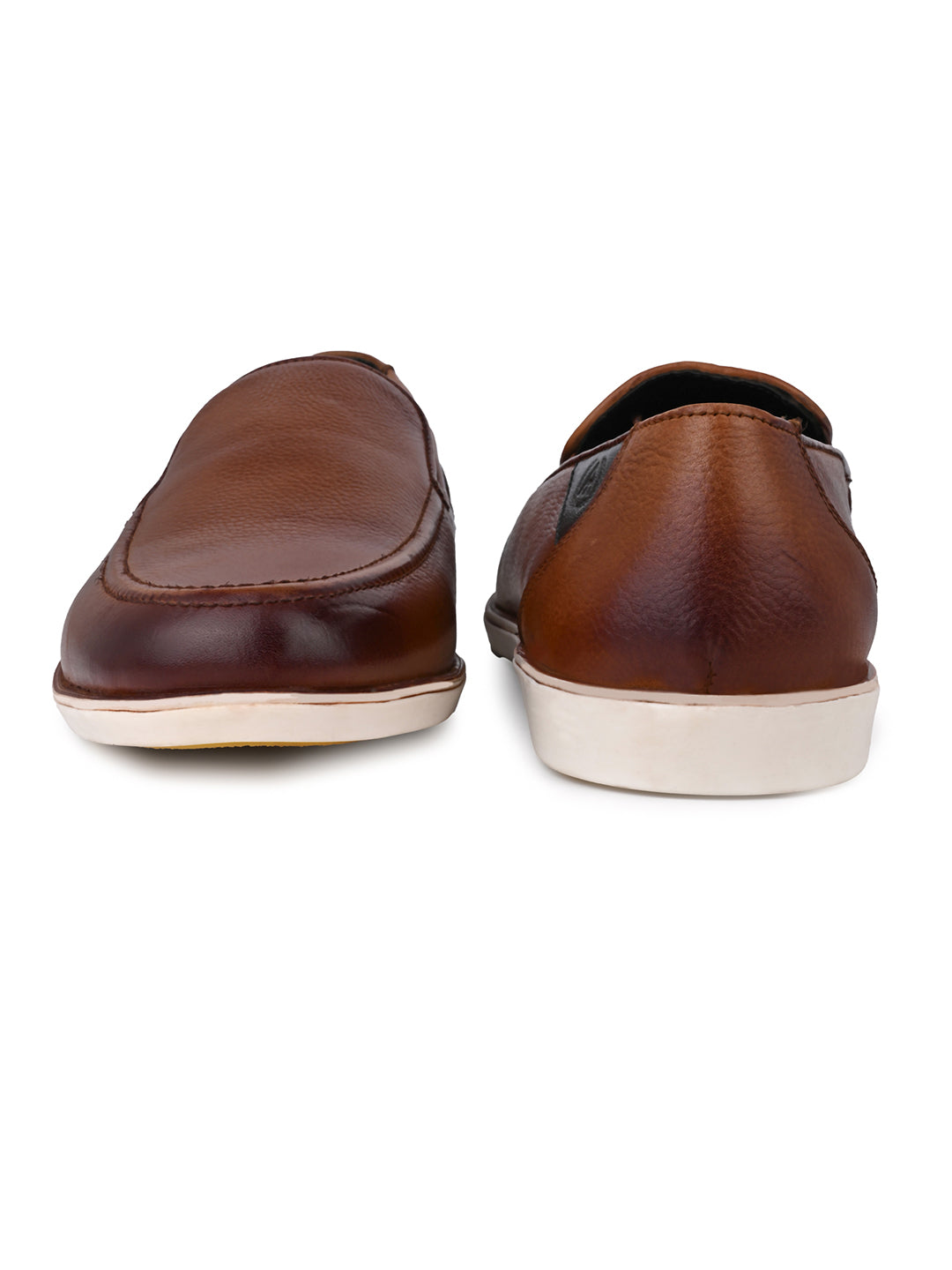 Alberto Torresi Tan Round Sneakers for Men