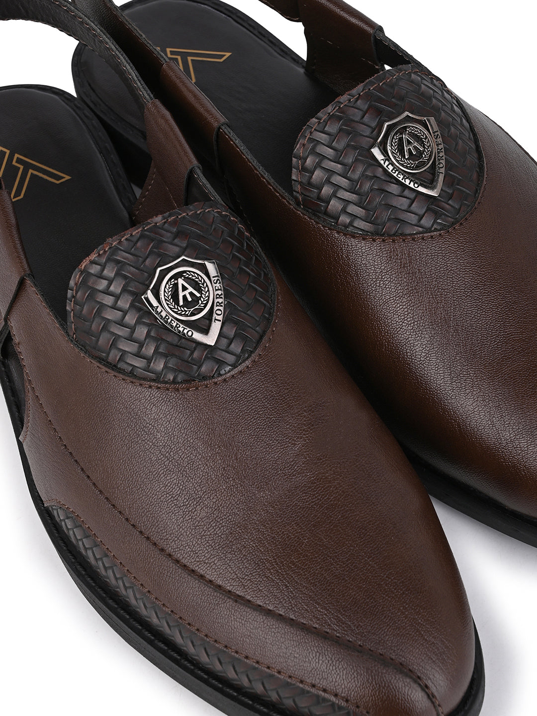 Alberto Torresi Peshawari Sandal With Padded Insole