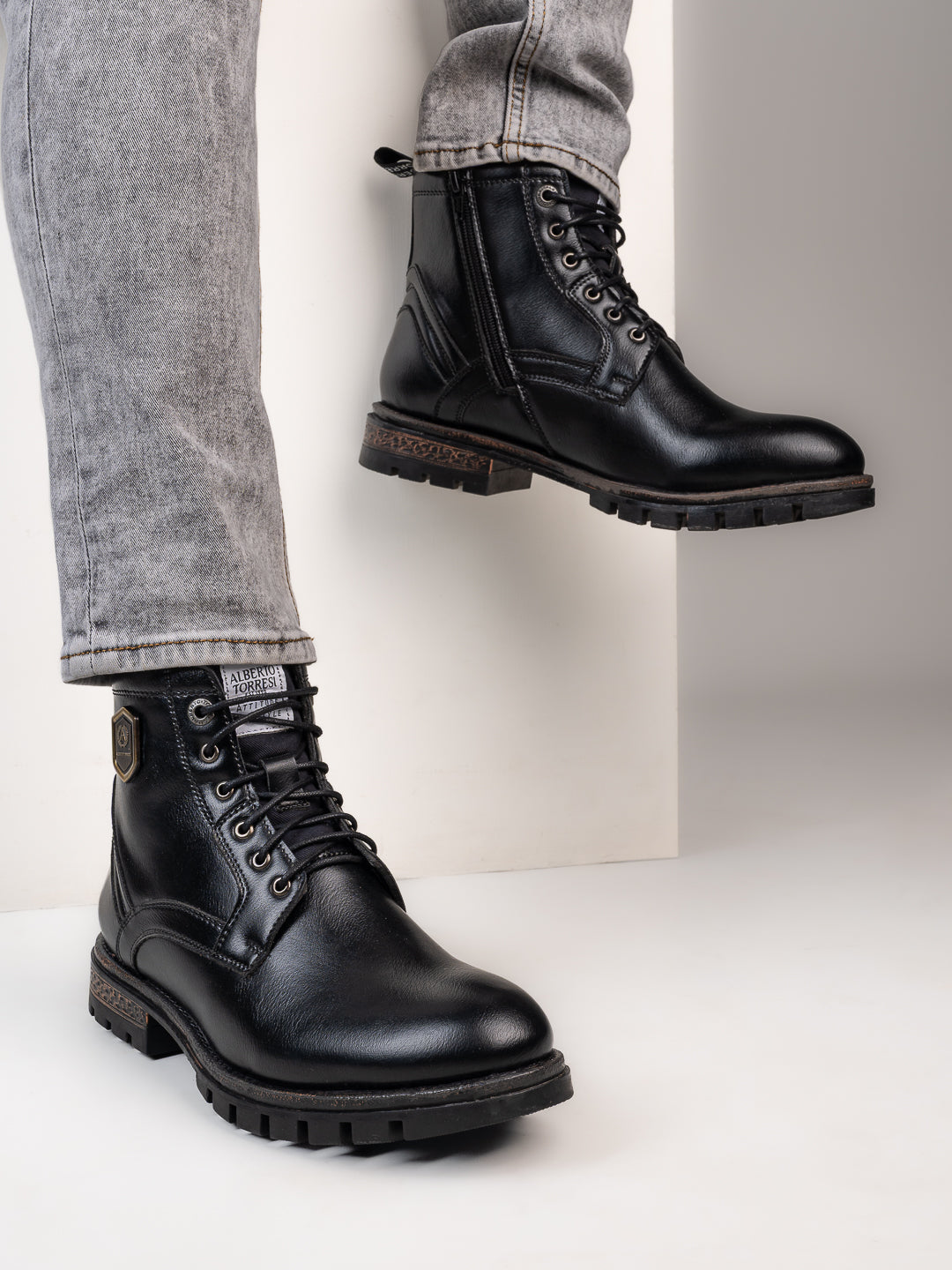 Alberto Torresi Headon Series Devl 552 Robust Shiny And Masculine Boot