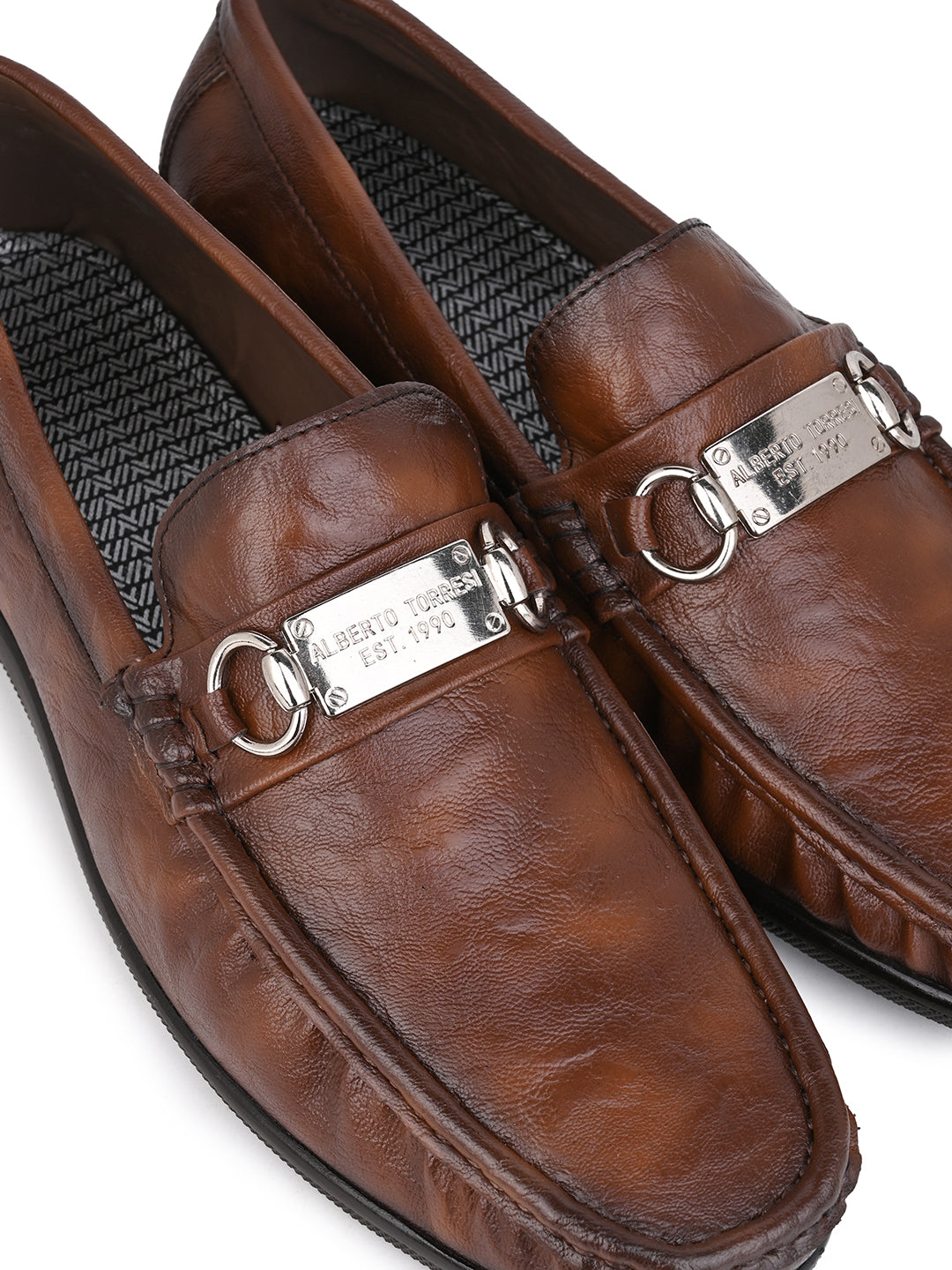 Alberto Torresi Tan sleek and stylish Casual Loafers