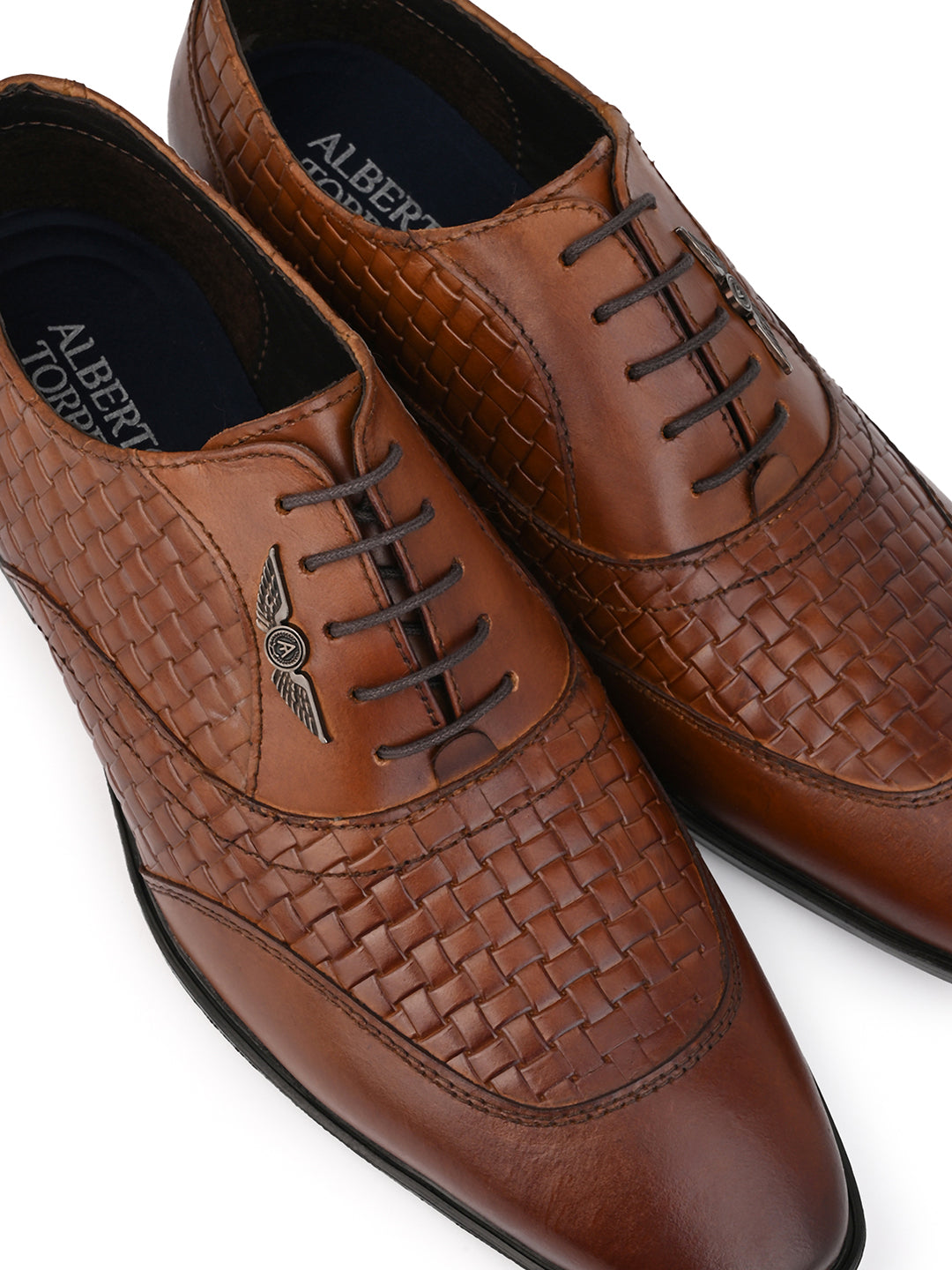 Alberto Torresi Tan Formal Shoe For Men