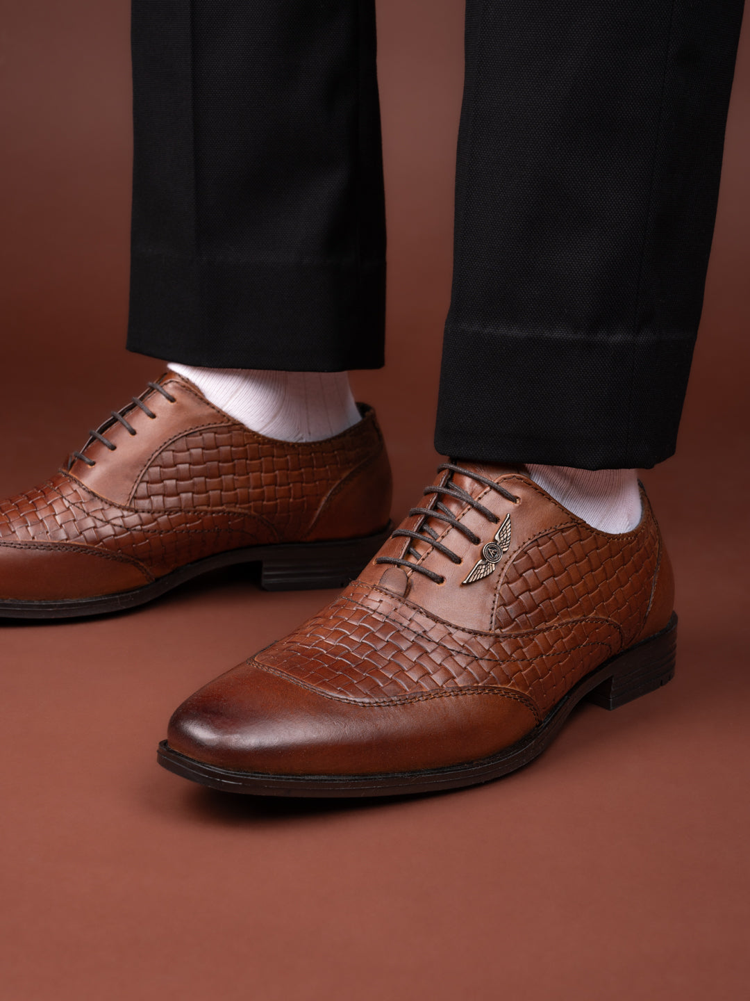 Alberto Torresi Tan Formal Shoe For Men