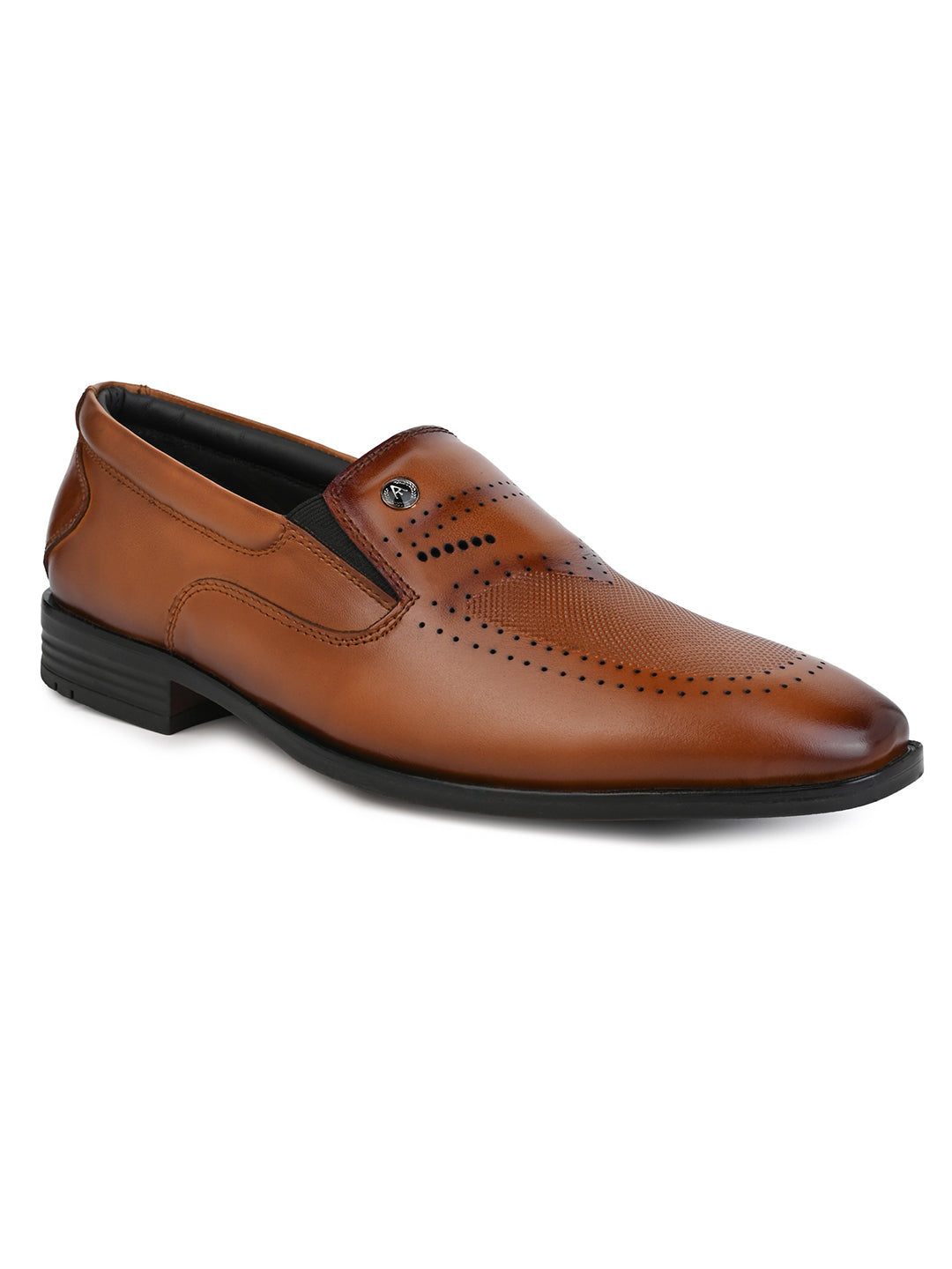 Alberto Torresi Tan Formal Shoe For Men