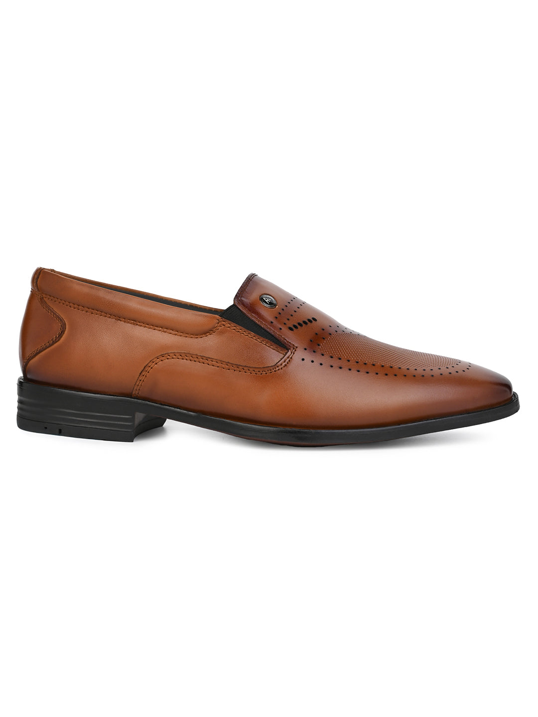 Alberto Torresi Tan Formal Shoe For Men