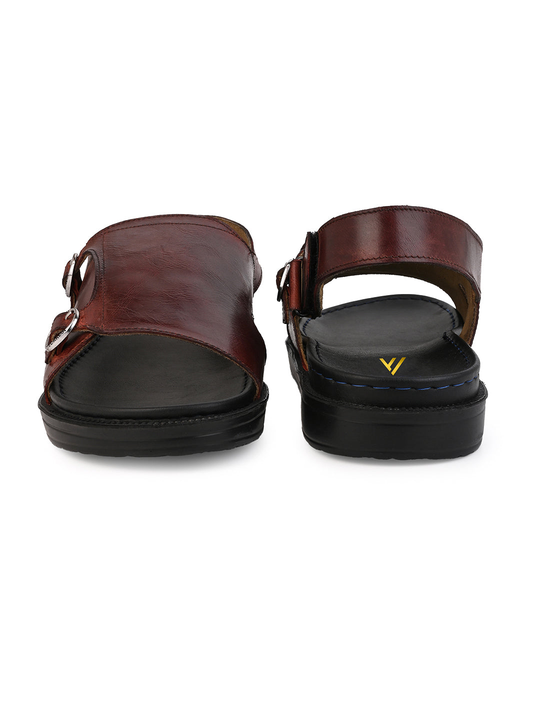 Alberto Torresi Bordo Genuine Leather Slingback Sandals For Men