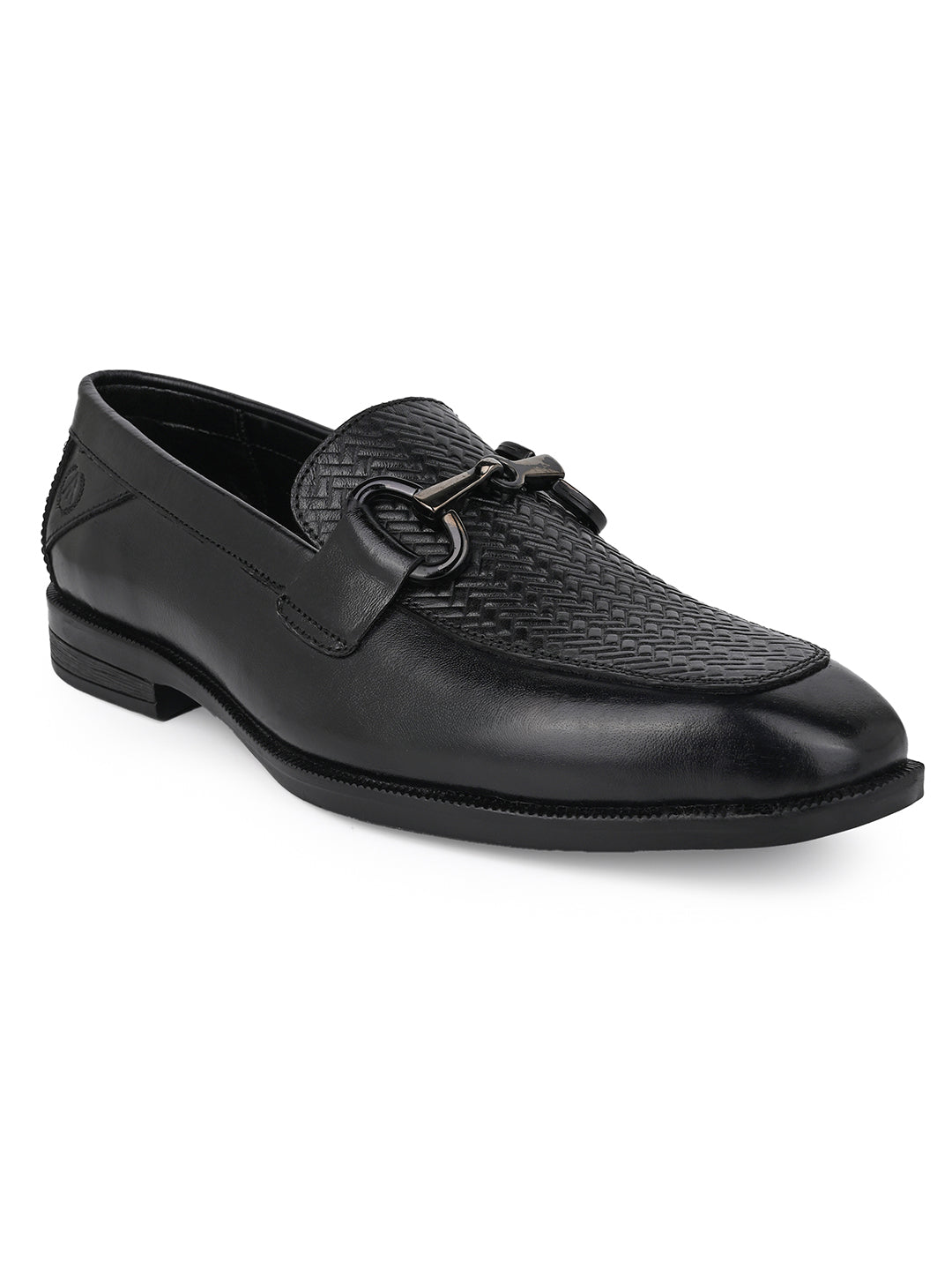 Alberto Torresi Premium Branded Horsebit Formal LeatherLoafer With TPR Sole And Heel Support