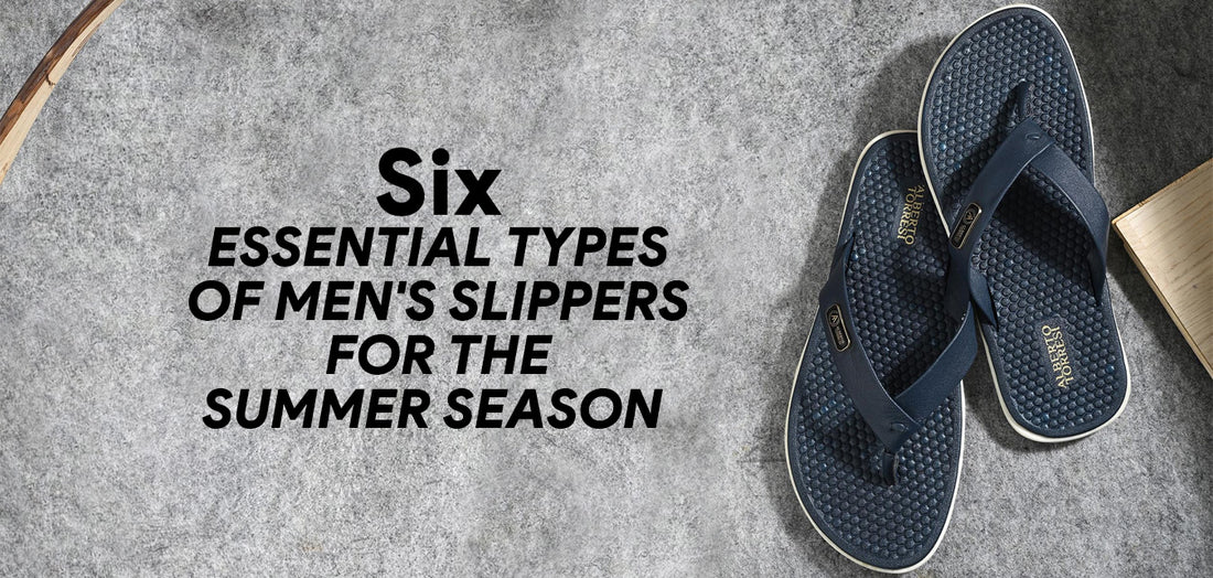 6 essential types of men’s slippers for this summer season – Alberto ...