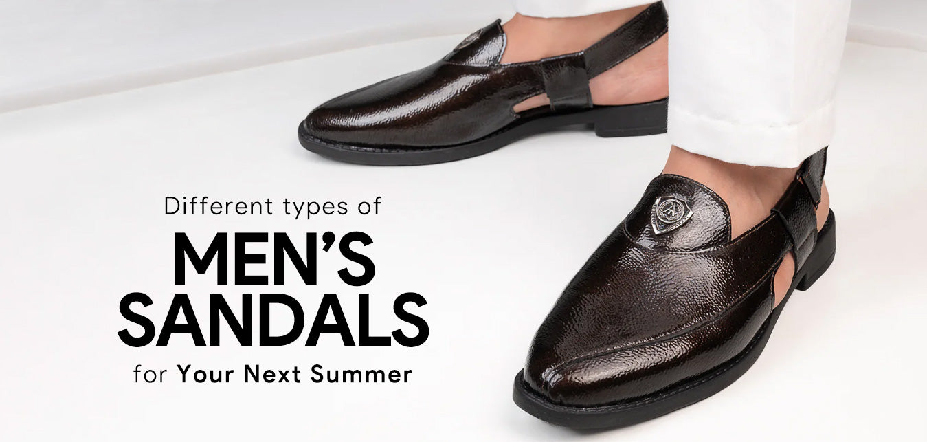 Different types of men’s sandals for your next summer
