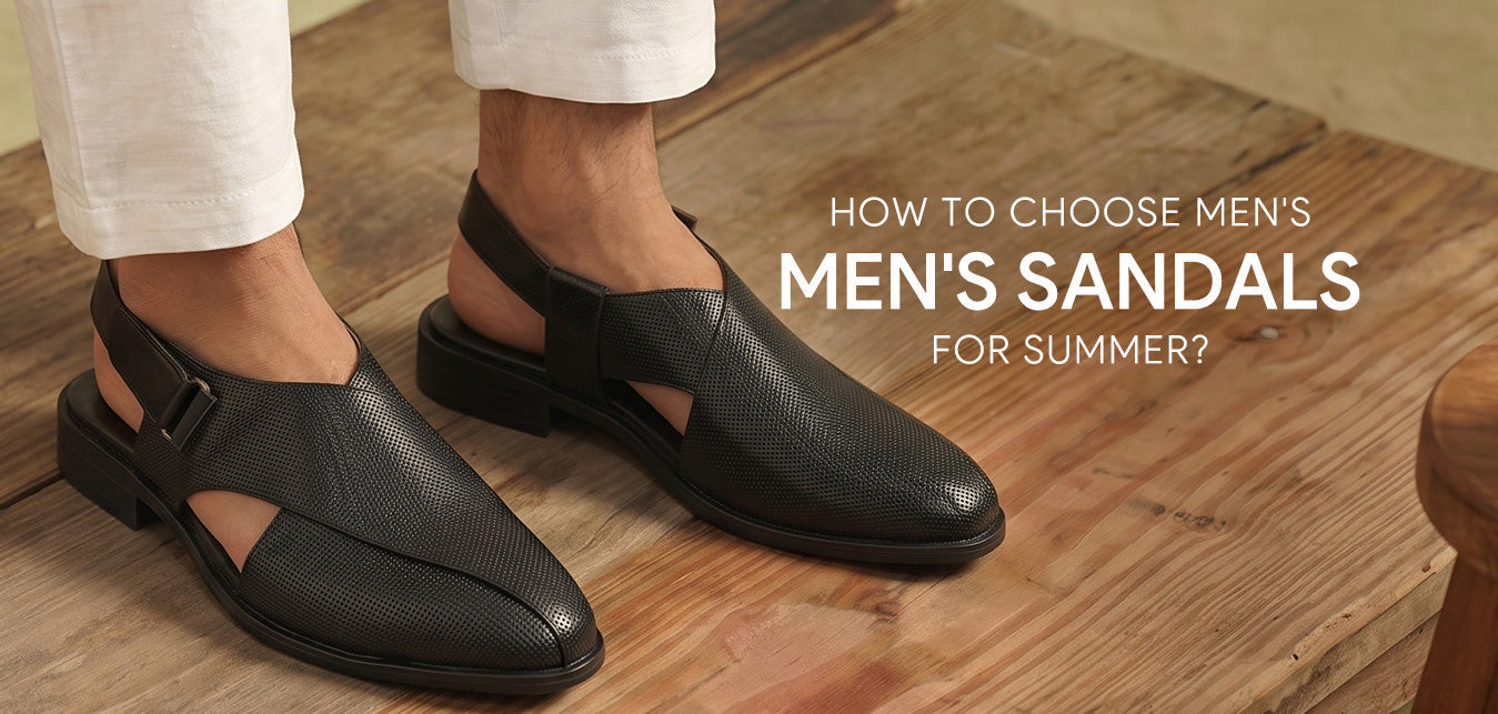 How to choose the perfect men’s sandals for summer