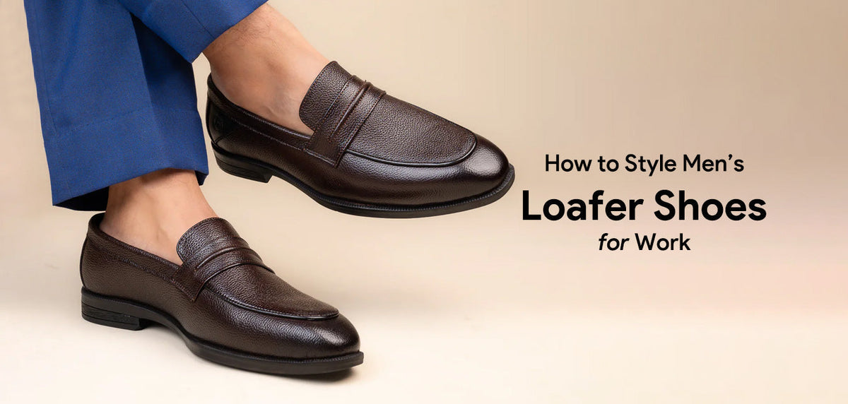 How to style men’s loafer shoes for work