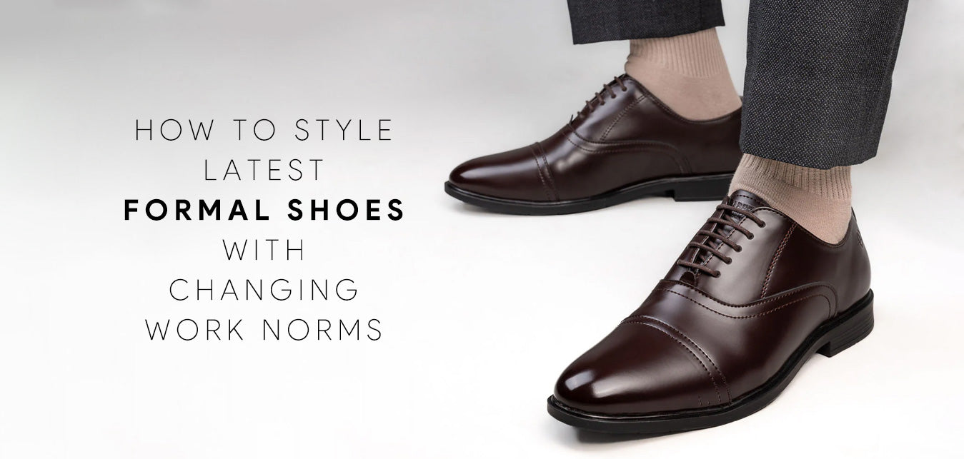 How to style the latest formal shoes with changing work norms