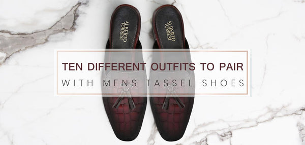 Ten different outfits to pair with men's tassel shoes