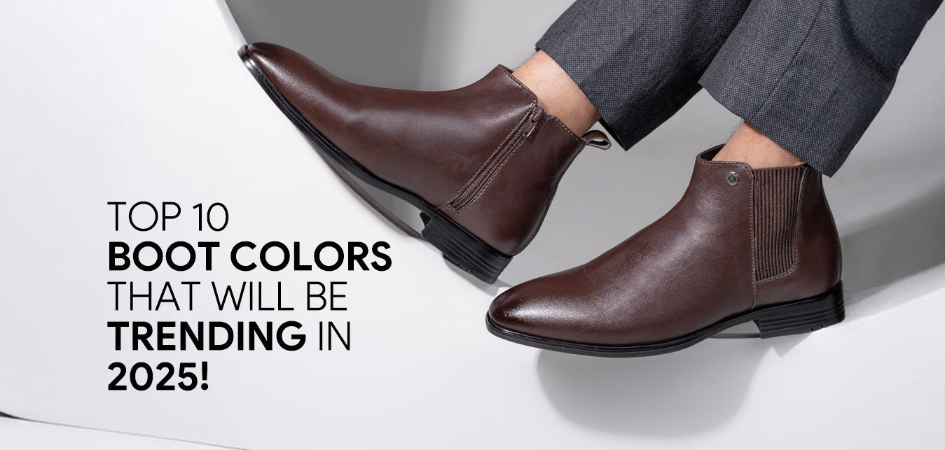 Top 10 boot colors that will be trending in 2025