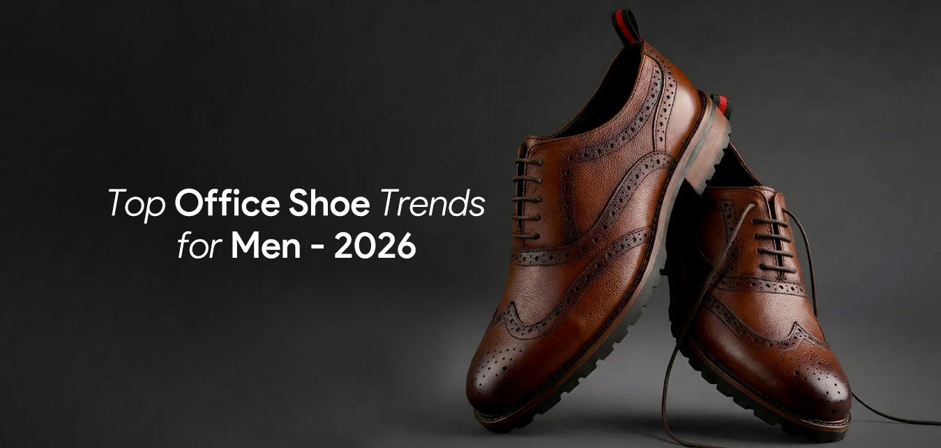 Top office shoe trends for men - 2026