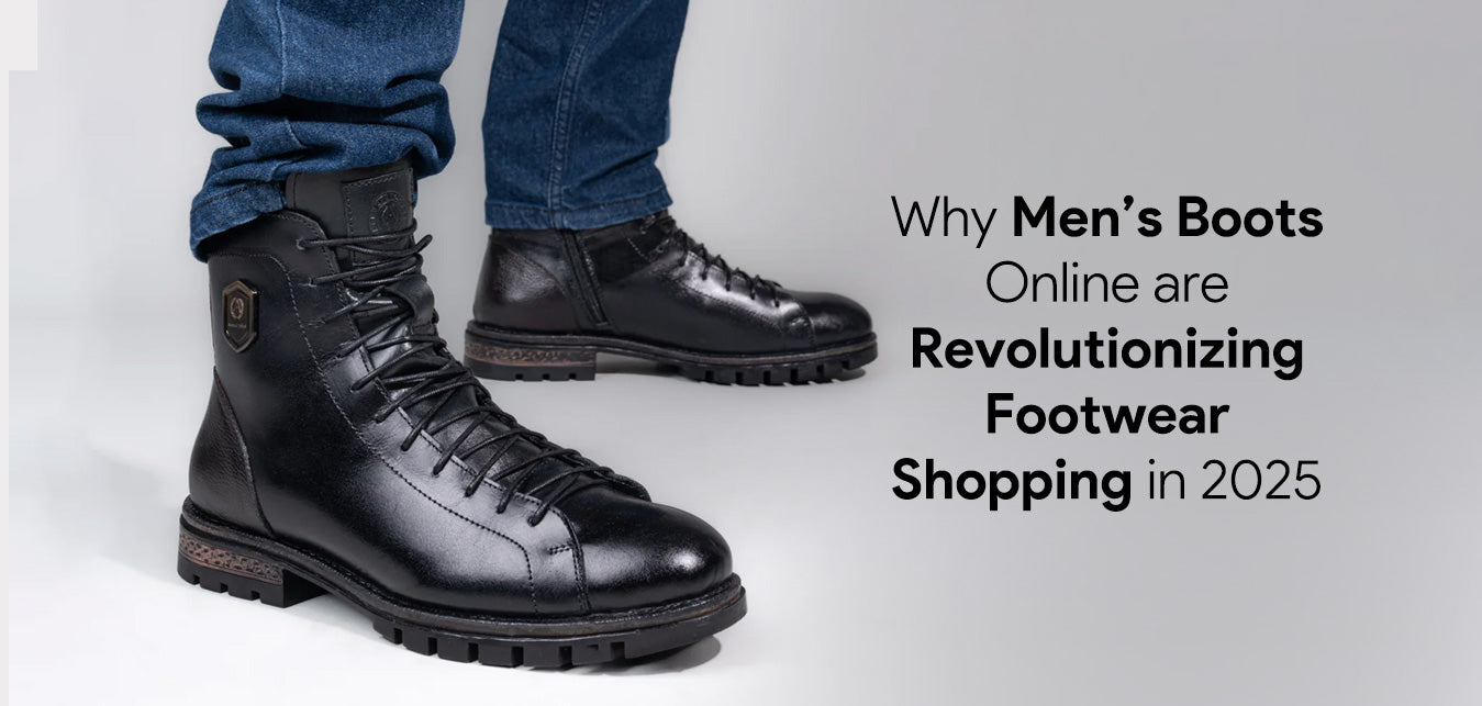 Why men’s boots online are revolutionising footwear shopping in 2025