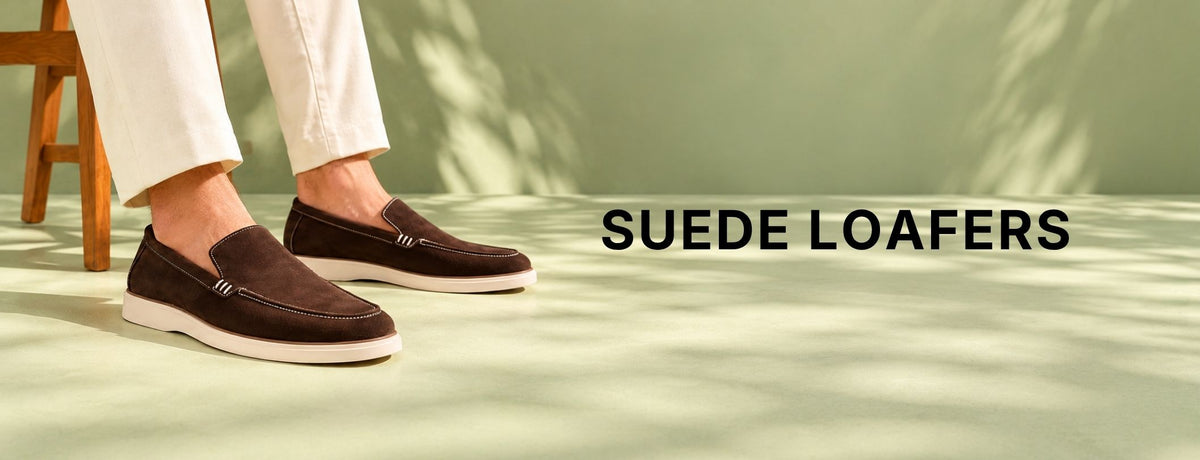 Suede Loafers