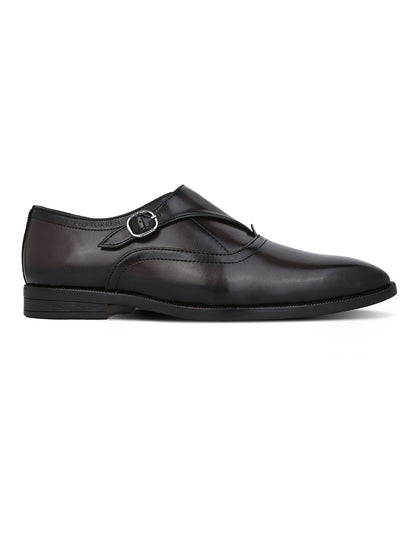 Alberto Torresi Hungary Series 606 Versatile Brown Formal Monk Shoes
