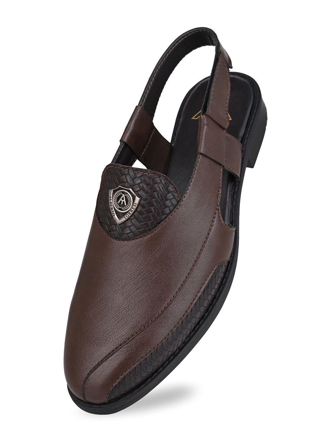 Alberto Torresi Peshawari Sandal With Padded Insole
