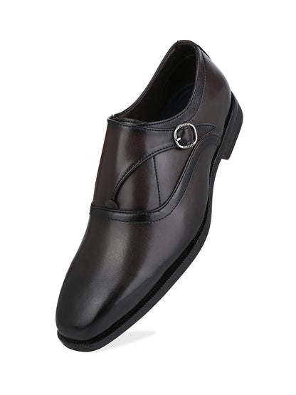 Alberto Torresi Hungary Series 606 Versatile Brown Formal Monk Shoes