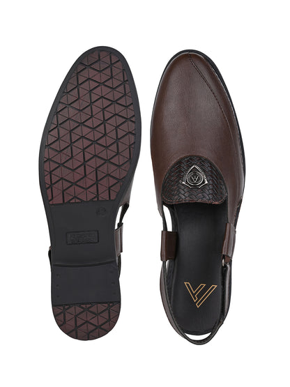 Alberto Torresi Peshawari Sandal With Padded Insole