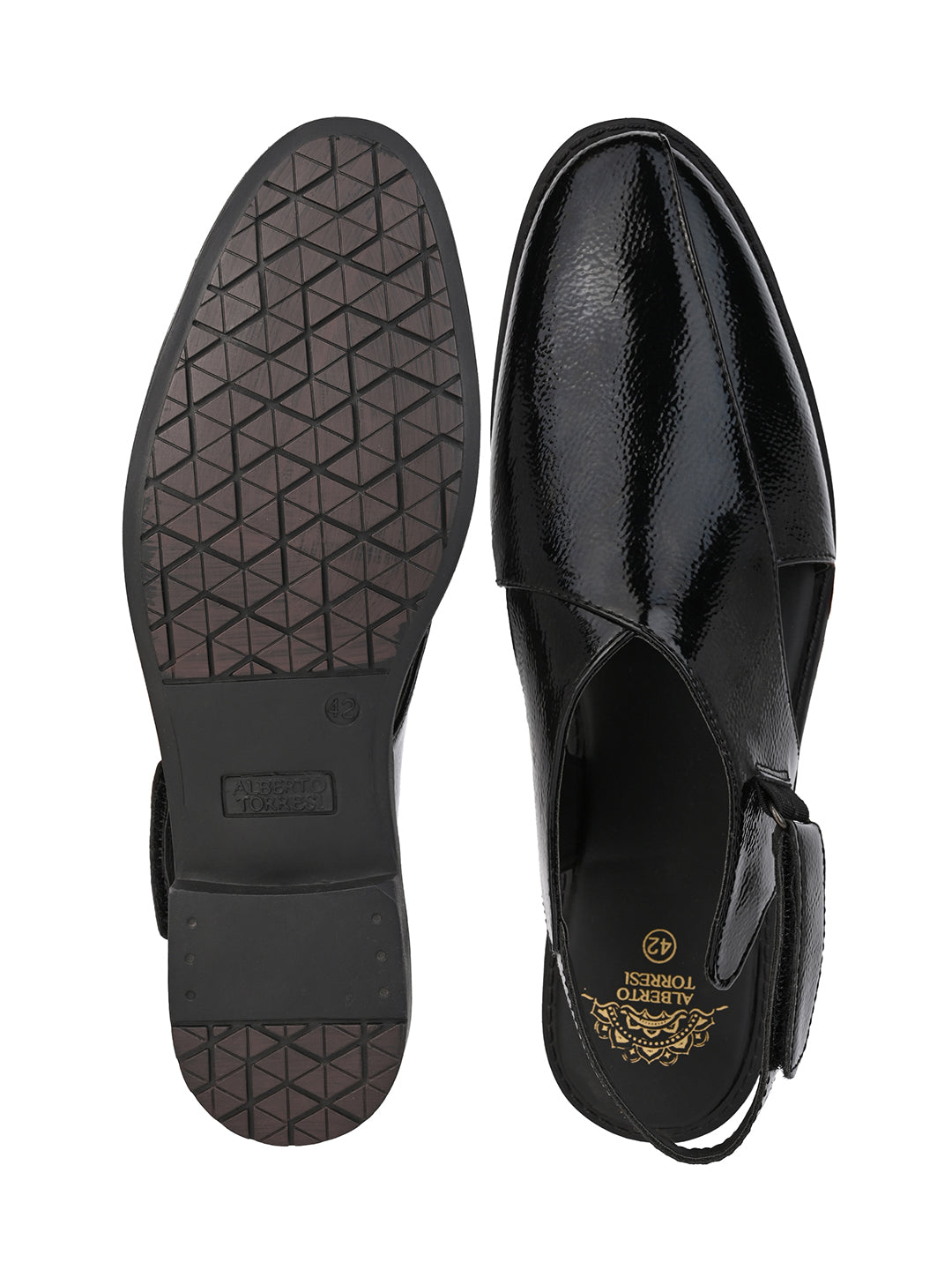 Alberto Torresi Peshawari Sandal With Padded Insole