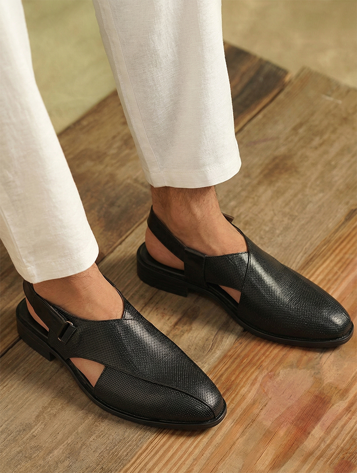 Alberto Torresi Peshawari Sandal With Padded Insole
