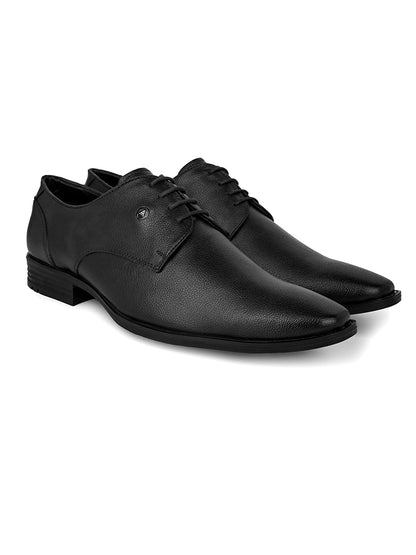 Alberto Torresi Black Lace up Formal Shoes