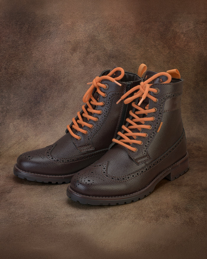 Alberto Torresi Men Brown Zayn Boots