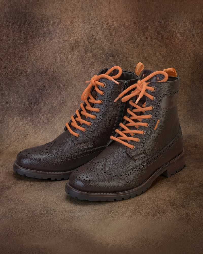 Alberto Torresi Men Brown Zayn Boots